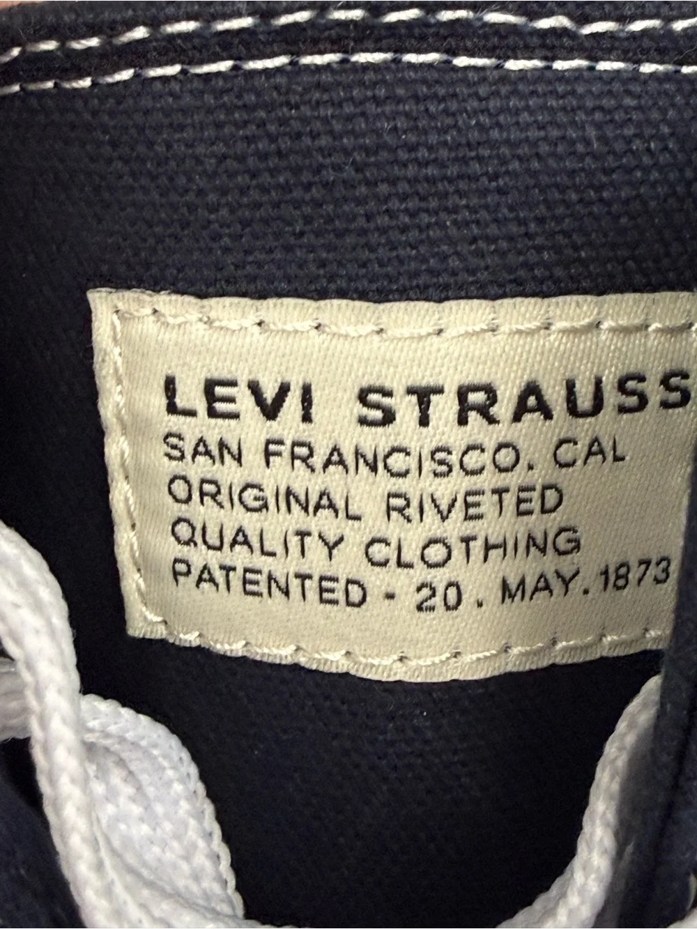 Levies  men’s size 9.5  width M  Anikin canvas sneakers